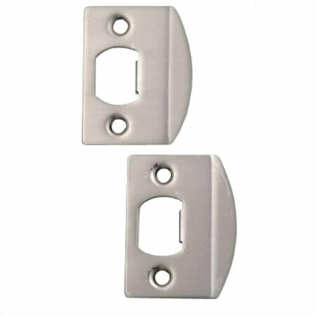 BELWITH PRODUCTS 1065 2 Pack Brass Full Lip Strike, 2PK 778777